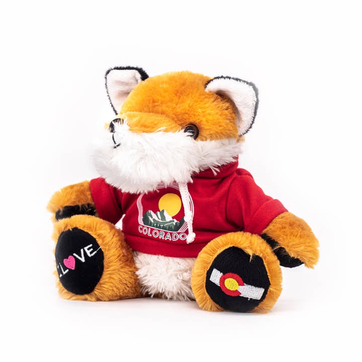 Snow Business USA - Wholesale Stuffed/Plush Toy - Kids & Baby - Colorado Hoodie Fox Stuffed Animal