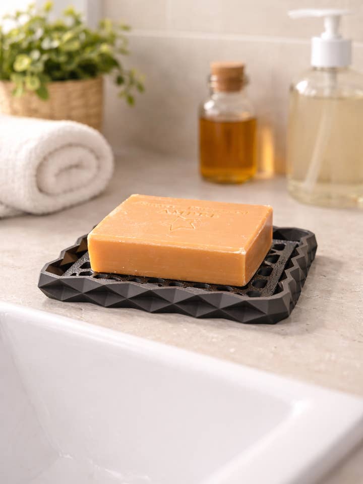 Portasapone Rettangolare Ecosostenibile Artigianale del Giura per la vendita all'ingrosso da parte di Ben-J-3Dcrea