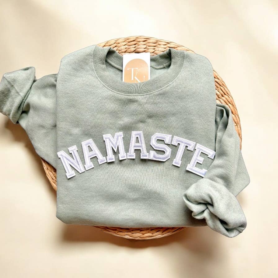 Threads And Needles, INC. - Wholesale Sweatshirt - Unisex - NAMASTE Sweatshirt, Yoga Clothes