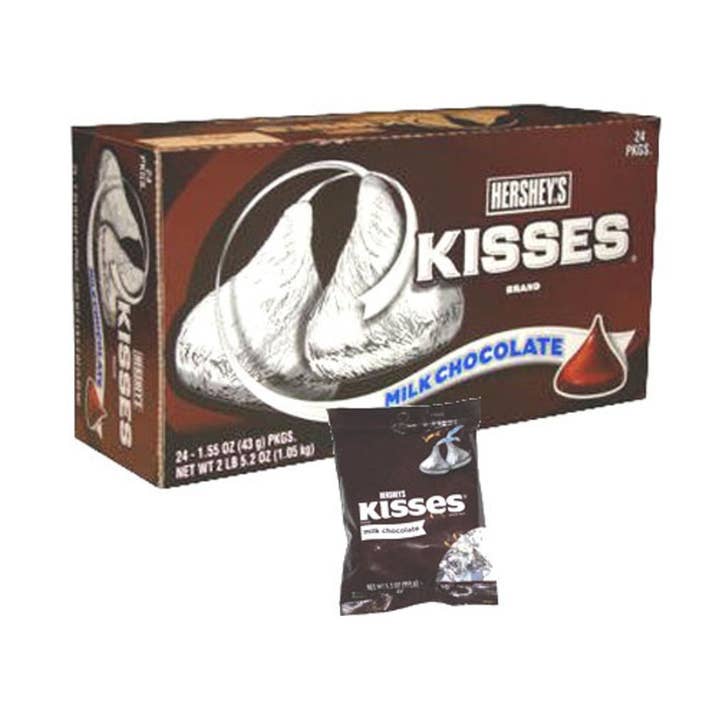 Bolsas Hershey's Kisses de 1,55 oz, 24 unidades para venta al por mayor de I Got Your Candy