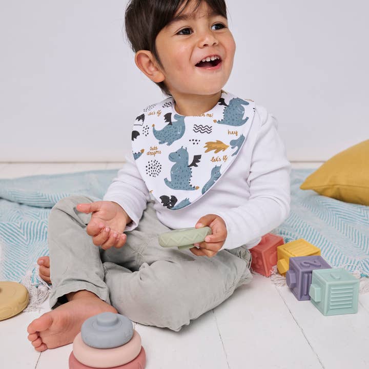 Bibbilyboo – wholesale Bib – Baby – Dragon Waterproof Dribble Bib8