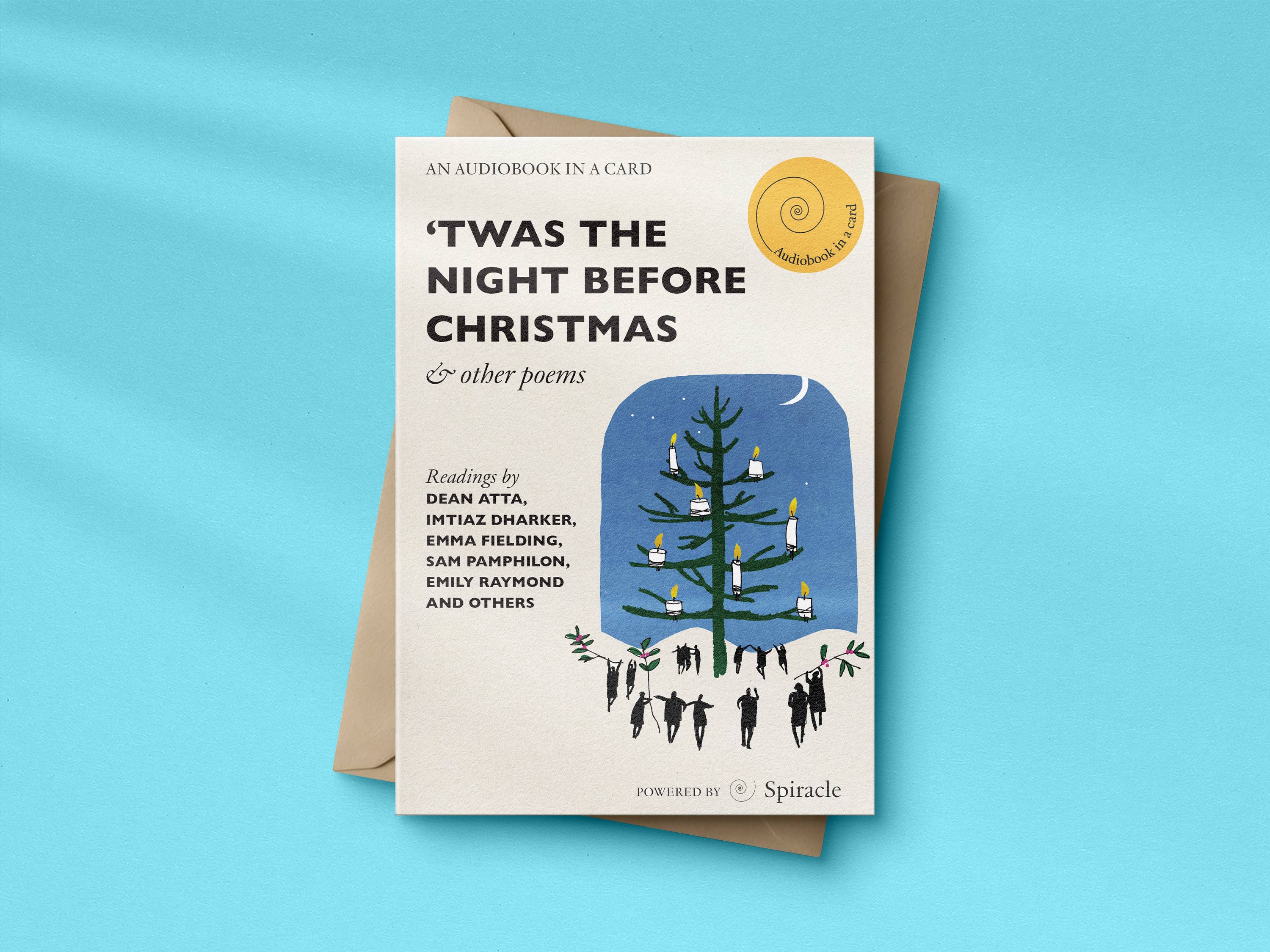 Spiracle Audiobooks - Wholesale Christmas Card - ’Twas the Night Before Christmas Audiobook Gift14