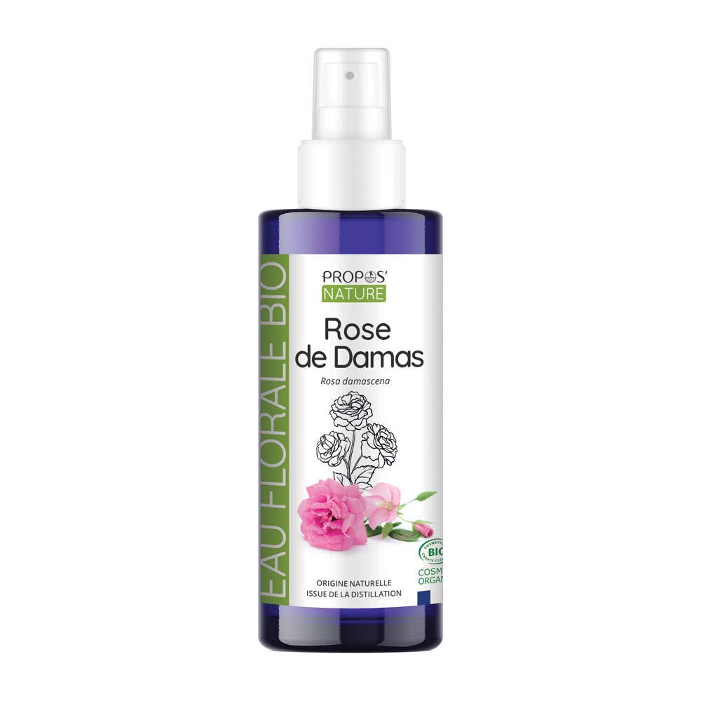 Propos'Nature – wholesale Face & body mist/water – Organic Damask Rose Hydrosol - Floral Water - 100ml4