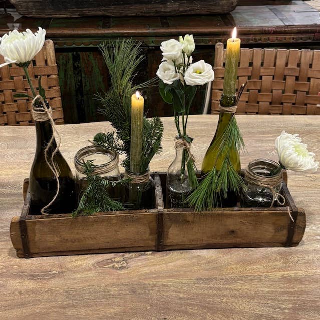 Asia West - Wholesale Planter Box - Reclaimed Teak Brick Mold Planter11