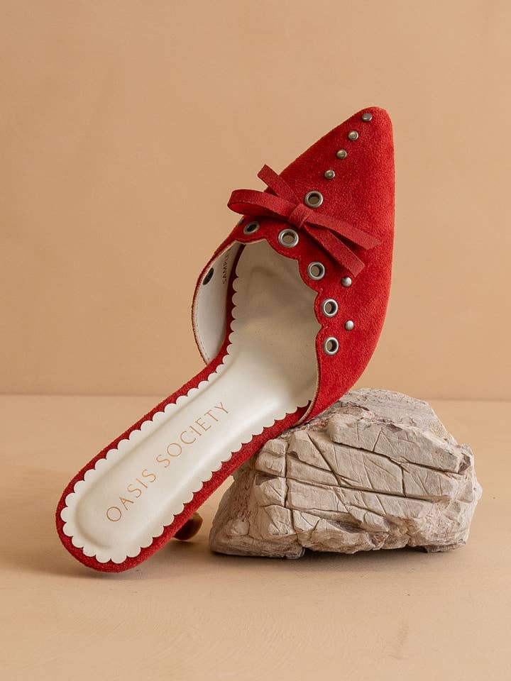 The Meridian Red | Kitten Heel for wholesale on Faire3