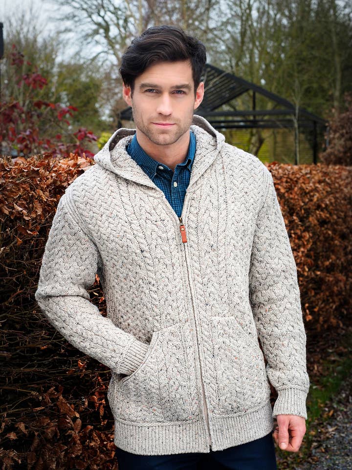 HOODED CARDIGAN HD4821
for wholesale by Aran Crafts