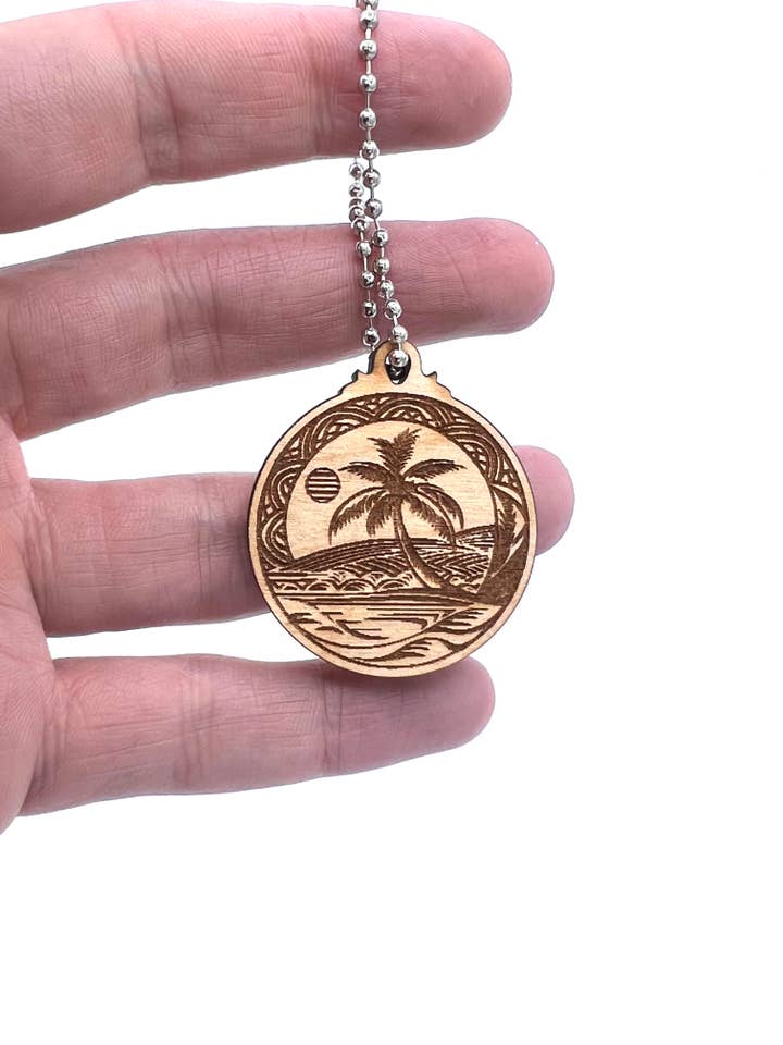 Palm Tree Keychain for wholesale by Lexo Creations