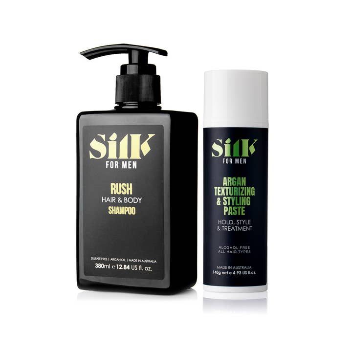 Silk oil of Morocco - Wholesale Hair shampoo – Men's - Silk for Men Style & Wash