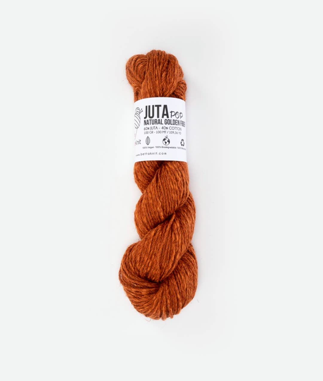 BettaKnit - Vente Fils à tricoter - Juta Pop, 60 % fil de jute — 40 % coton4