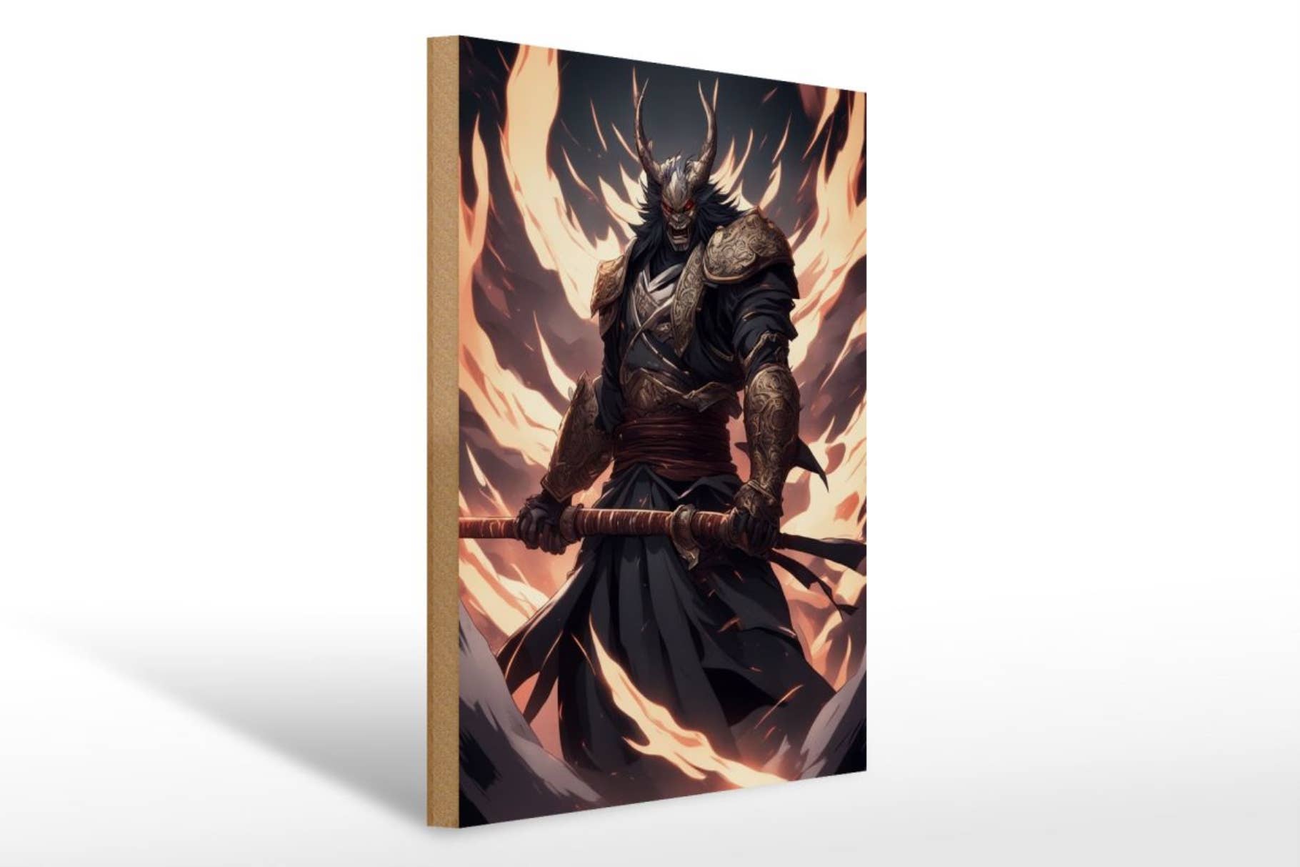 Femer - Wholesale Sign - Wooden Sign 20x30cm Japanese Combat Mentor of Xint0