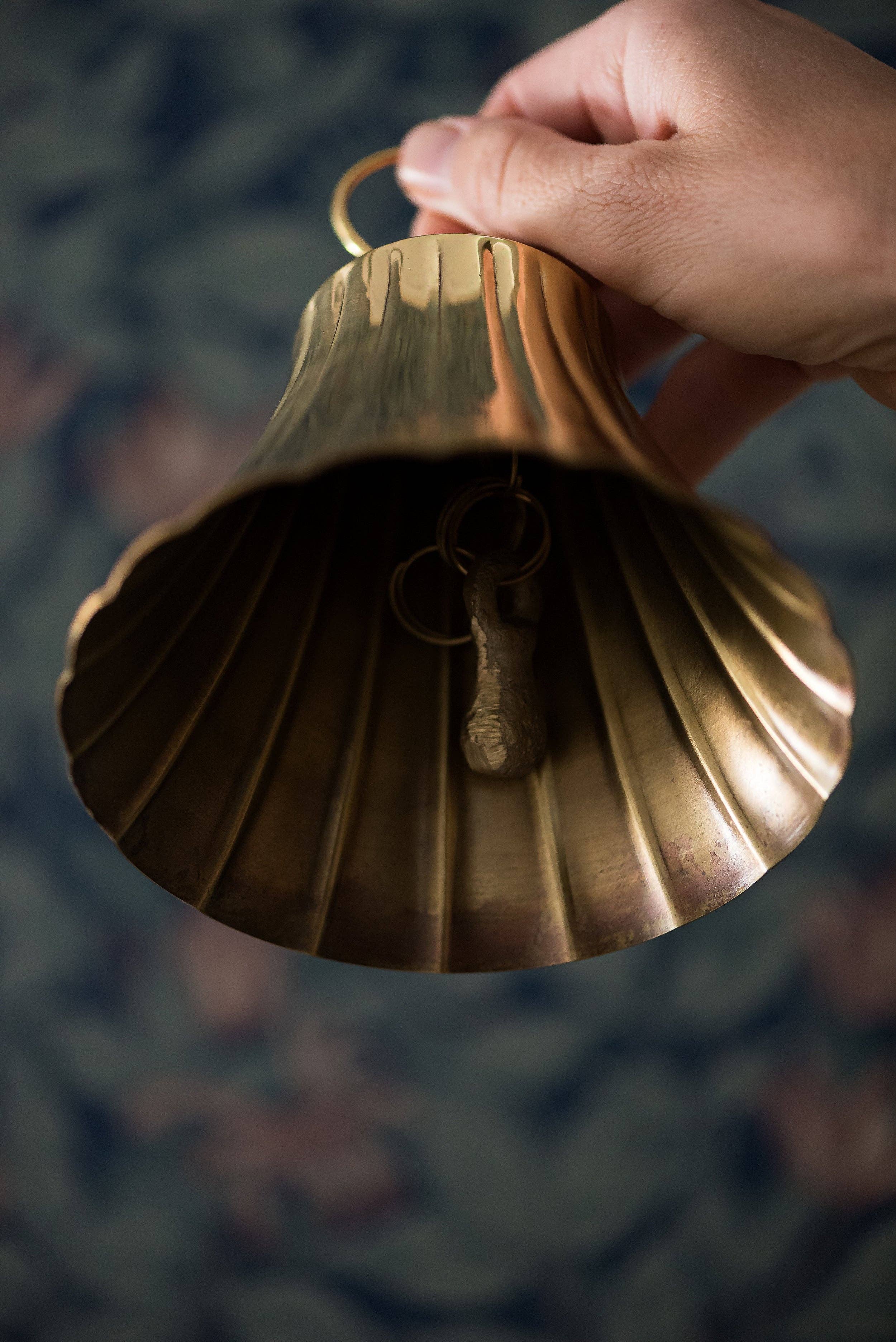 Galley and Fen - Wholesale Bell - Scalloped Brass Bell1