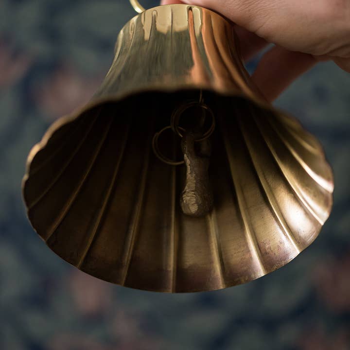Galley and Fen - Wholesale Bell - Scalloped Brass Bell1