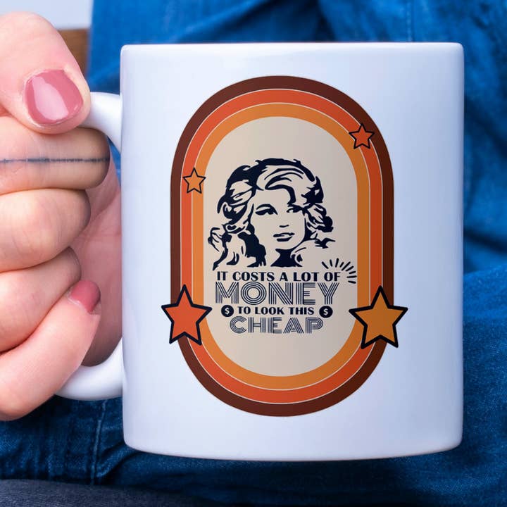 Dolly Money Cheap Mug for wholesale by With Love Louise