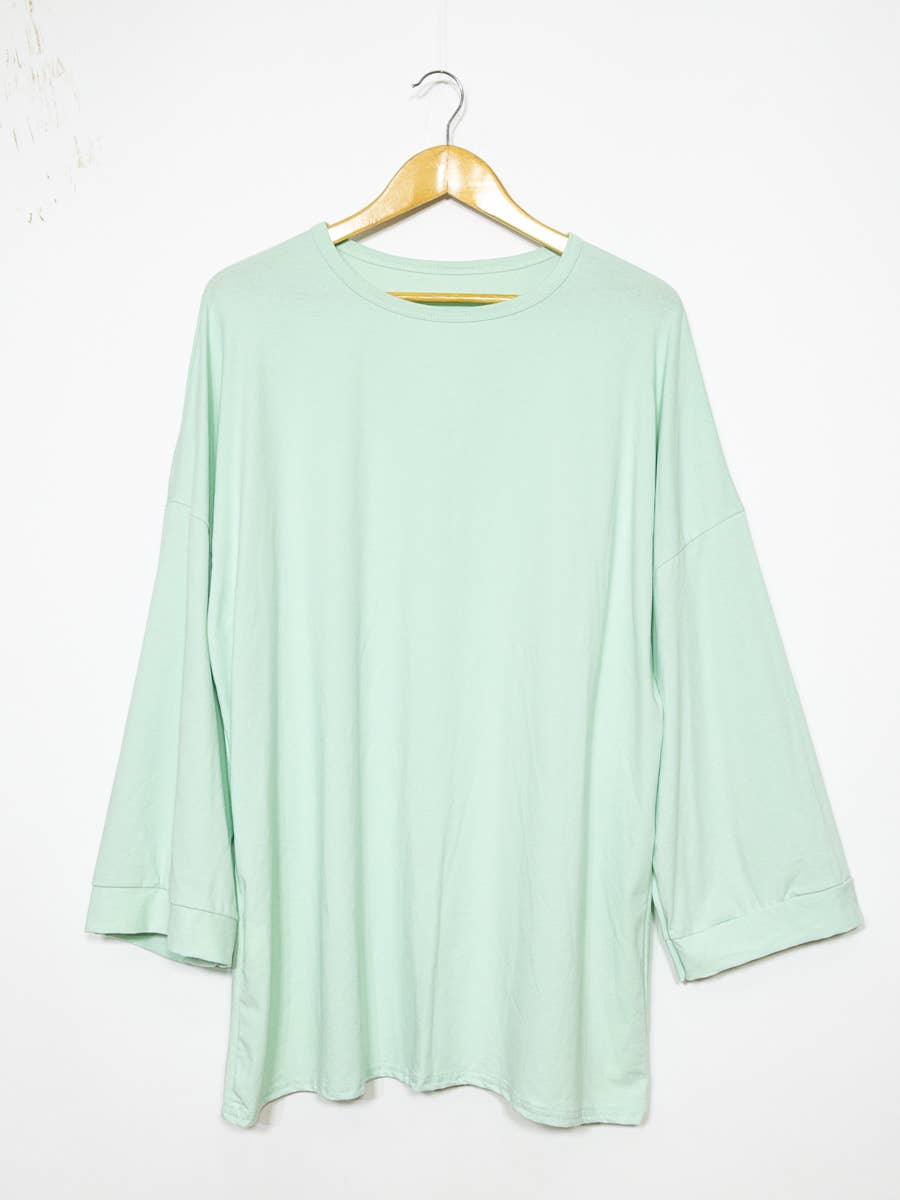 IDEAL OUTFIT - Wholesale Screen Printed T-Shirt - Women's - Tunic ref:2335 Top-cot5