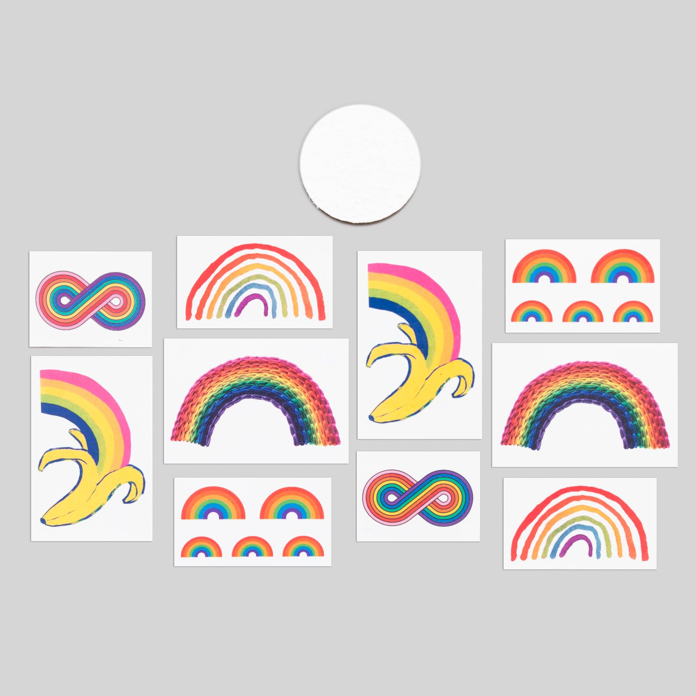 Tattly - Wholesale Temporary Tattoo - Tiny Rainbow Tattoo Tin3