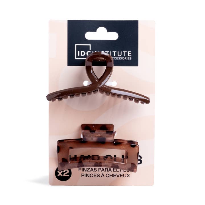 IDC INSTITUTE 2x HAIR CLIPS for wholesale by Aquarius Cosmetic SLU