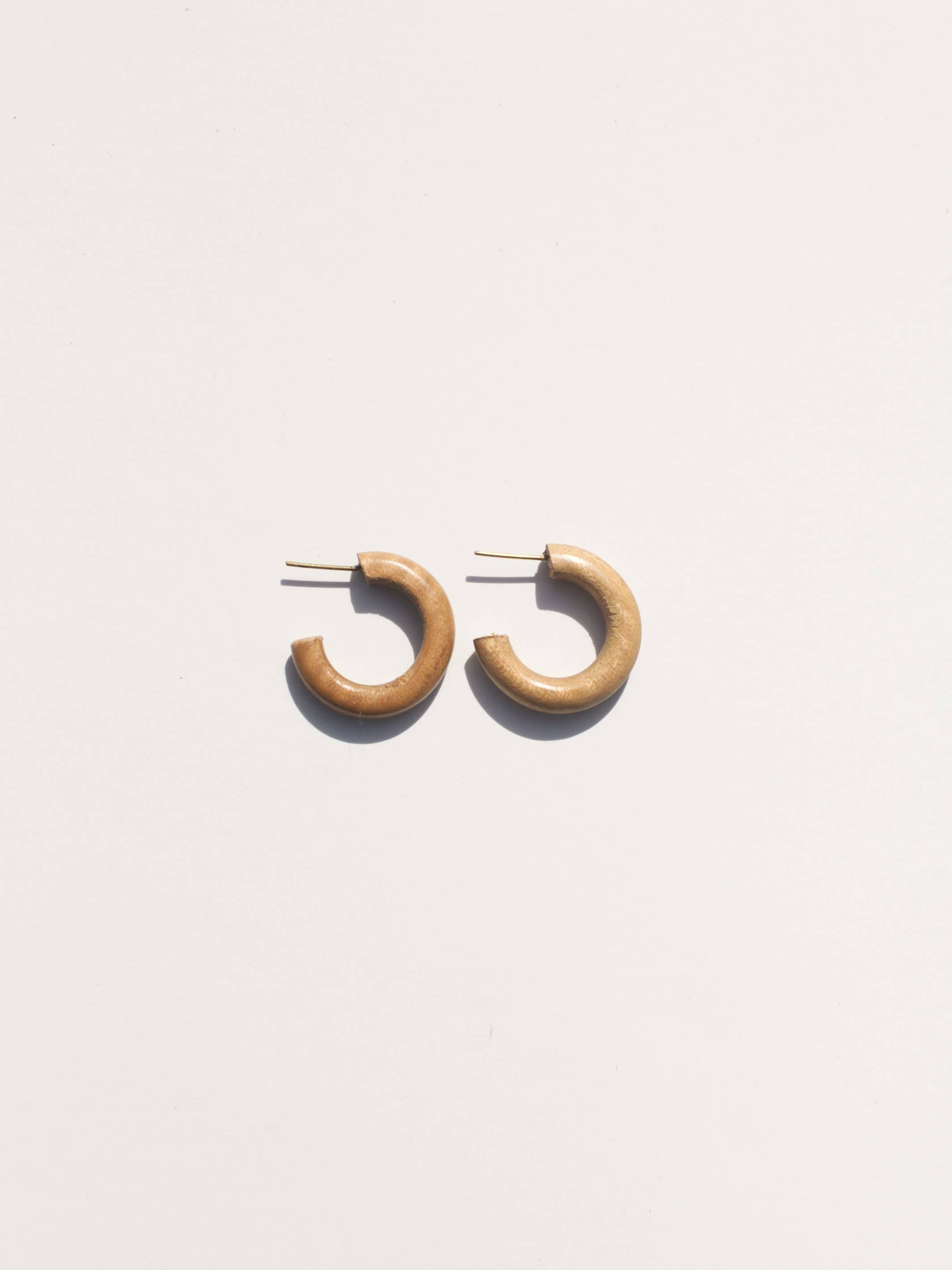 Rover & Kin - Wholesale Hoop Earrings - Wood Essential Hoops9