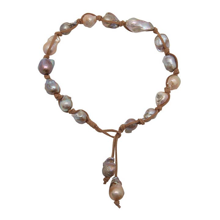 611-09-22 | KNOTTY SHORT (MULTI ON TAN) for wholesale by Girl With A Pearl