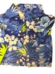 Hawaii Print Shirt Ocean Blue for wholesale by Canine Brands