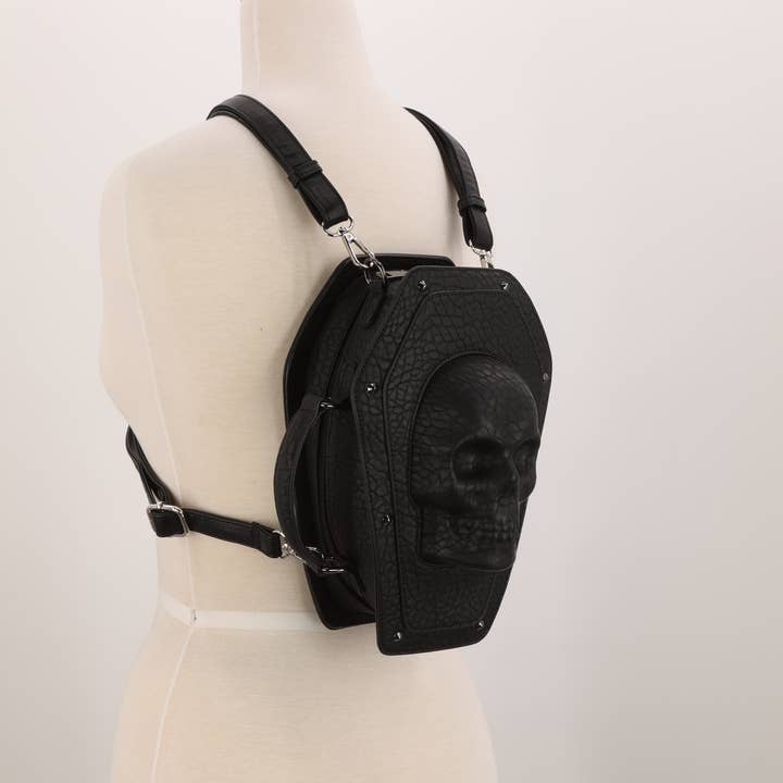 COMECO INC - Wholesale Crossbody Bag - Women's - Skullkeeper Coffin Bag4