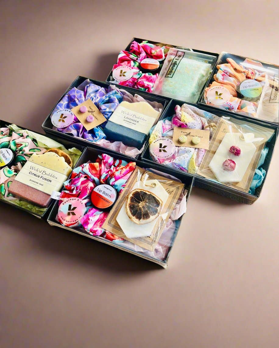 Kourage & co - Wholesale Gift Box - Small Gift Box | Scrunchie Edition1