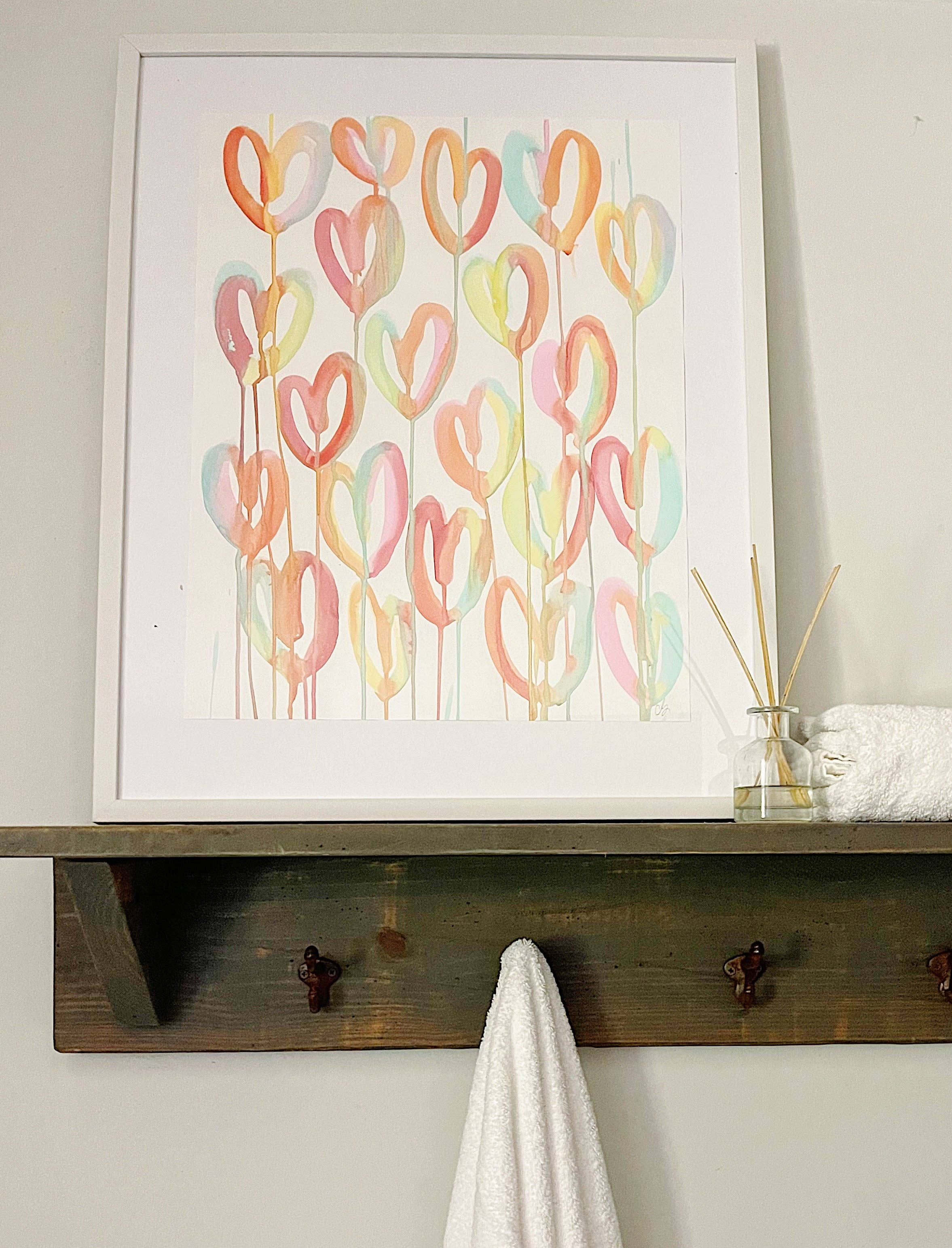 Carrie Song Art - Wholesale Painting/Drawing - Host of Hearts Original Painting4