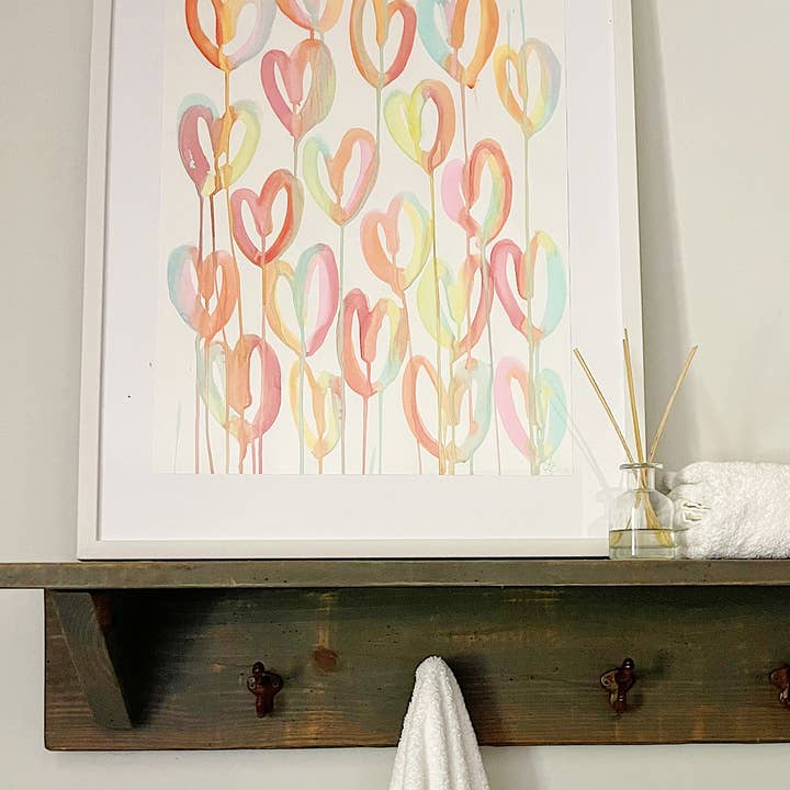 Carrie Song Art - Wholesale Painting/Drawing - Host of Hearts Original Painting4