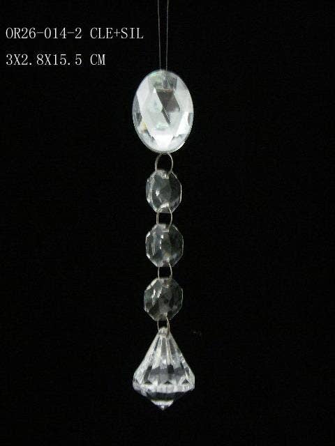 Decor N Beyond - Wholesale Suncatcher - 6" Crystal Jewel Dangle1