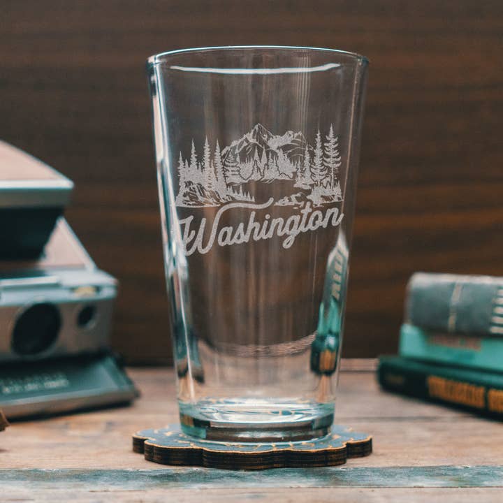 Benoit's Design Co. - Wholesale Cocktail/Liquor Glass - Washington State Drinking Glasses4