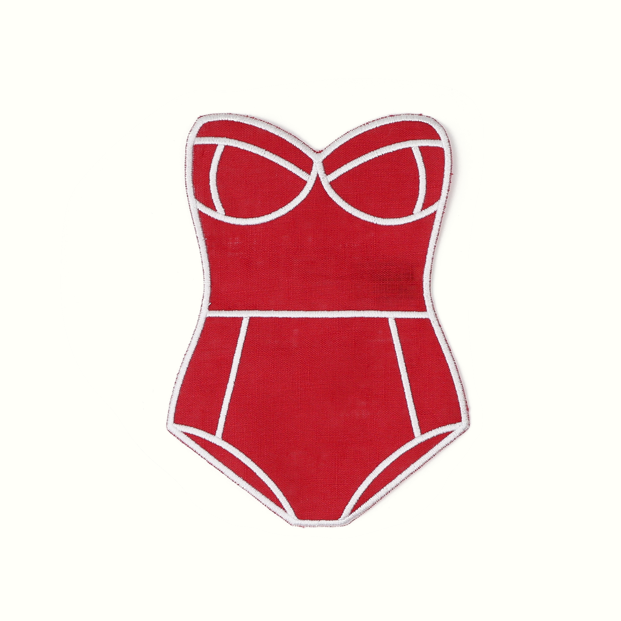 House of Gleason - Wholesale Dinner & Cloth Napkin - Red Swimsuit Cocktail Napkins - Set of 41