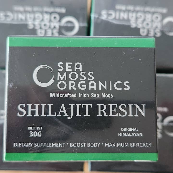 Sea Moss Organics LLC - Venta al por mayor Suplementos/vitaminas para beber - Resina blanda orgánica de Shilajit del Himalaya, 1.05 oz