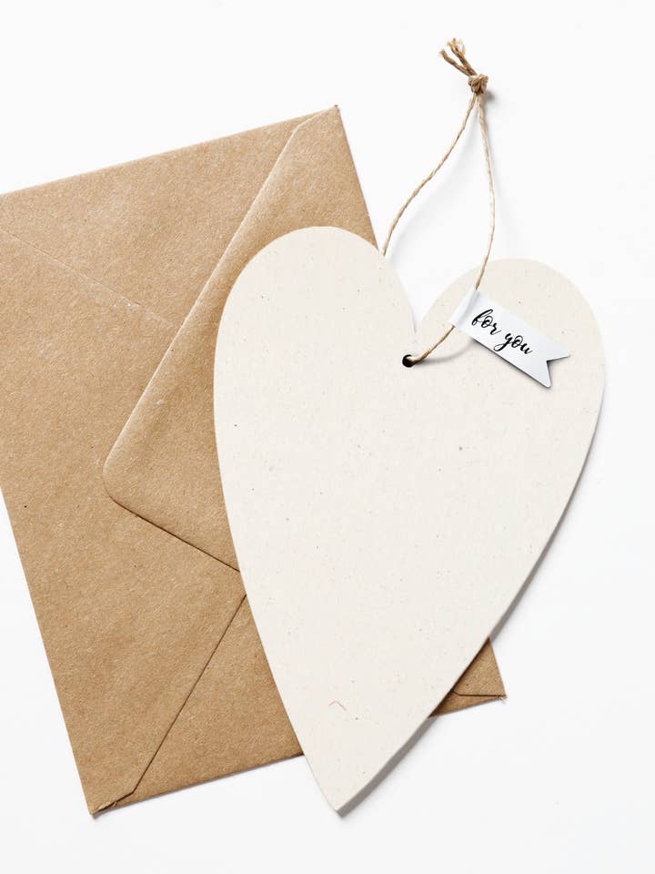 Tarjeta de corazón de nuestro «abeto» finlandés para venta al por mayor de Gespänsterwald