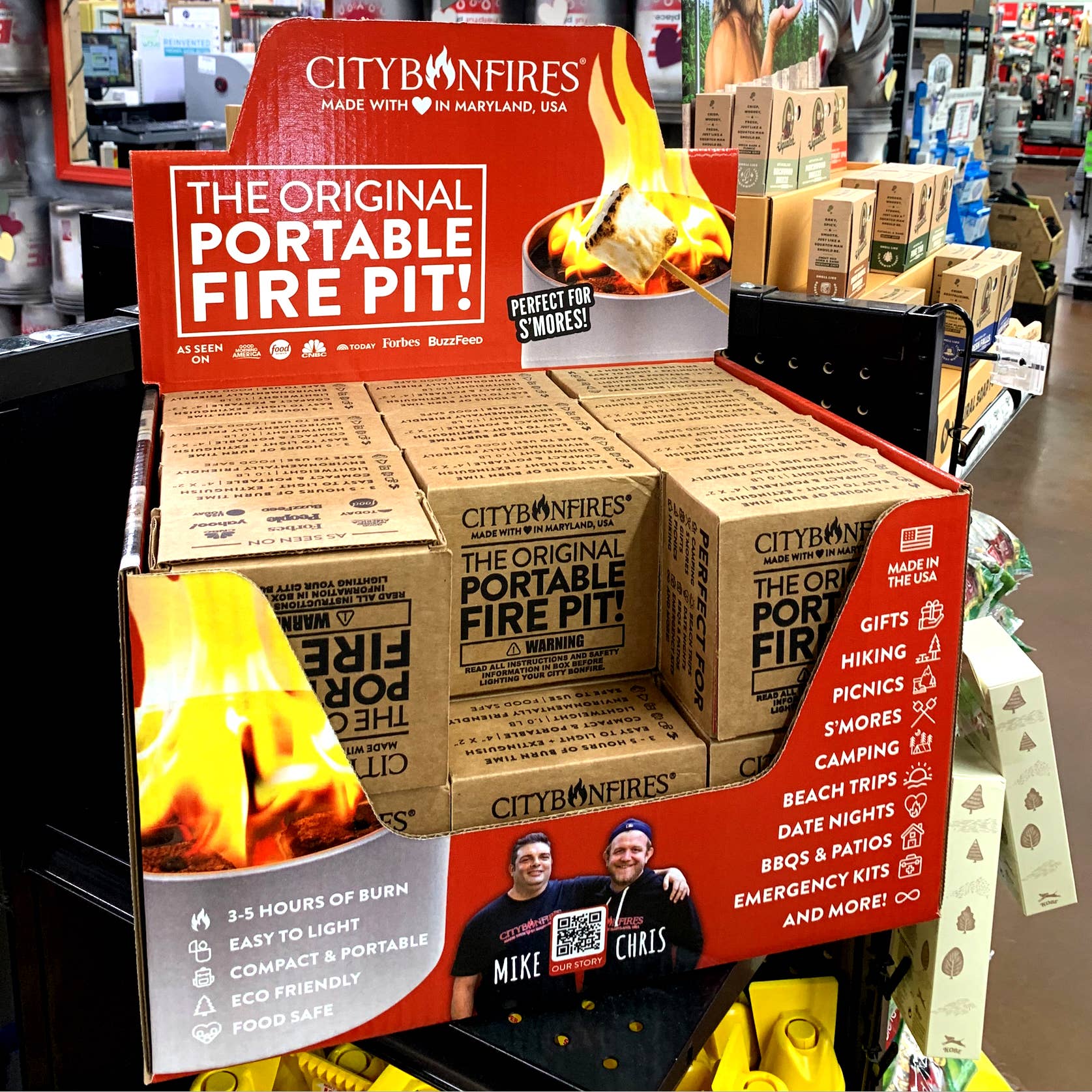 City Bonfires - Portable Fire Pits - Wholesale Fire Pit - 24 Pack City Bonfires Portable Fire Pits | Made in the USA1