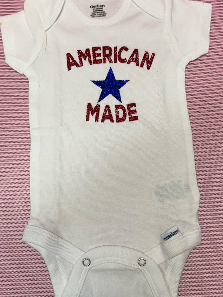 Baby Onesie- American Made for wholesale by Corr Creates