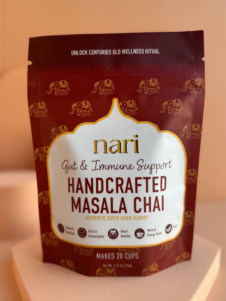 Handcrafted Masala Chai Pouch for wholesale by Nari