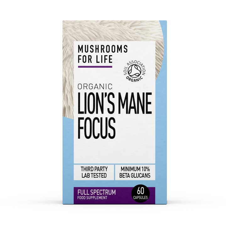 Organic Lion's Mane Focus for wholesale by Living Planet Ltd