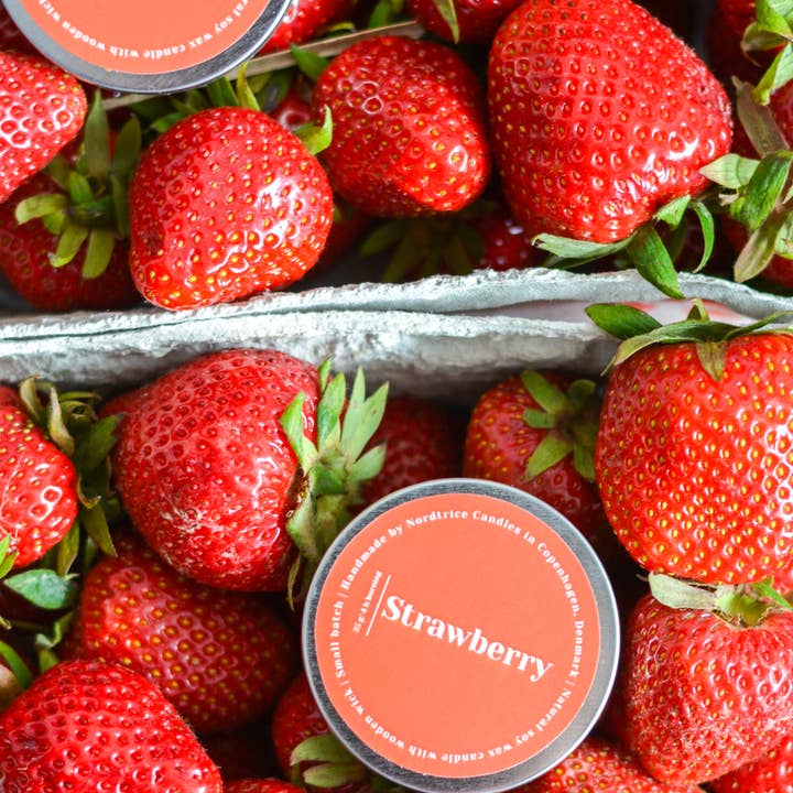 Nordtrice - Wholesale Travel Candles - Mini scented soy candles, Strawberry4