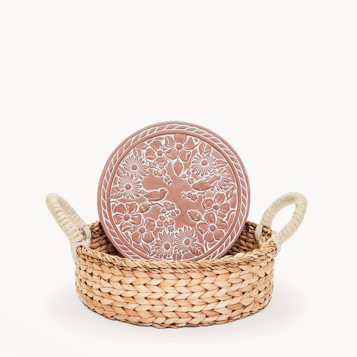 KORISSA – Assadeira por atacado – Aquecedor de Pão Feito à Mão & Cesto de Vime - Jardim Redondo4