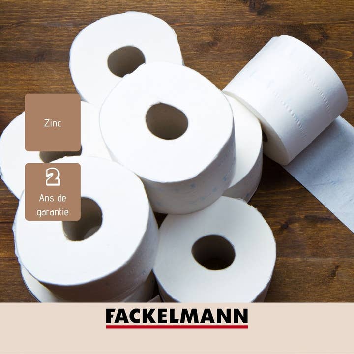 Fackelmann - Wholesale Toilet Paper Holder - Fackelmann New York matt black toilet paper holder