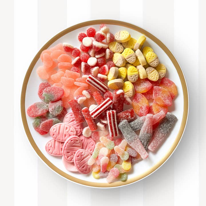 Swedish Candy Board DIY Platter for wholesale by Sugarjoy Swedish Candy