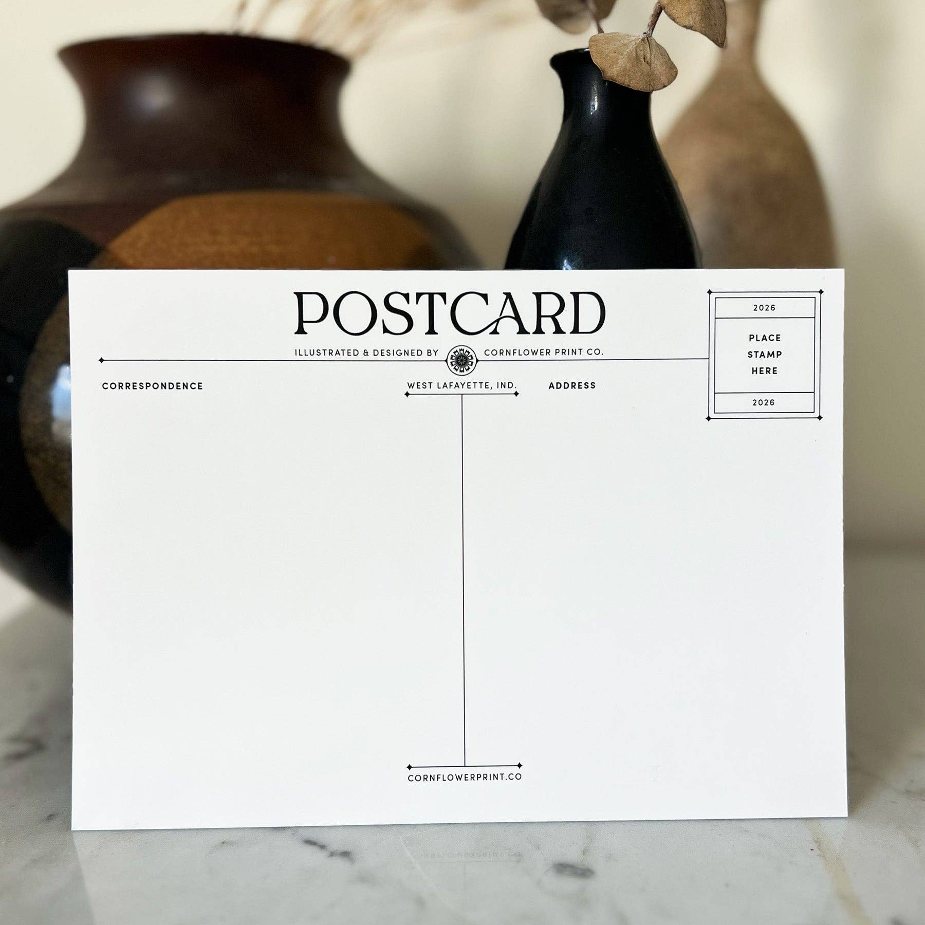 Cornflower Print Co. - Wholesale Postcard - Postcard | Frogs & Mushroom | Lift Each Other Up1