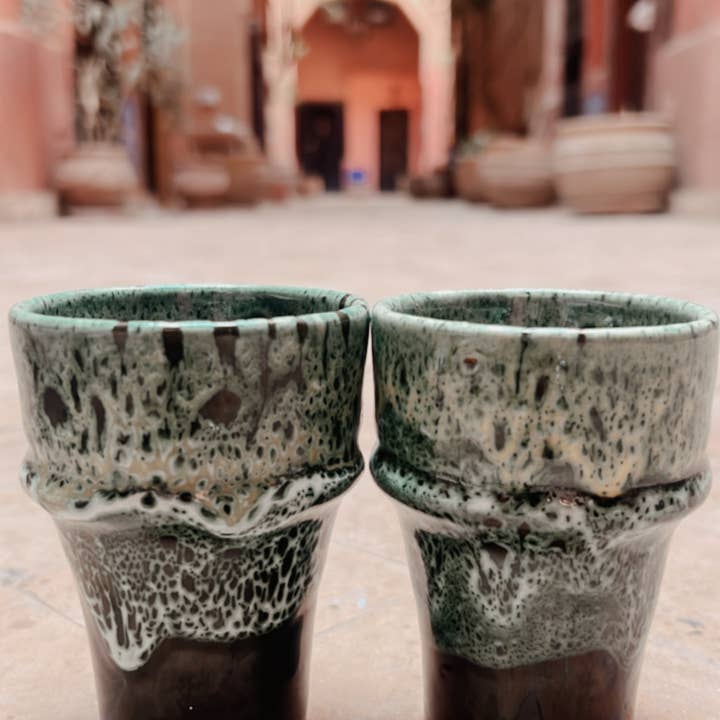 Tamegrouteshop - Wholesale Coffee Mug - Moroccan handmade Colorful coffee mug 2