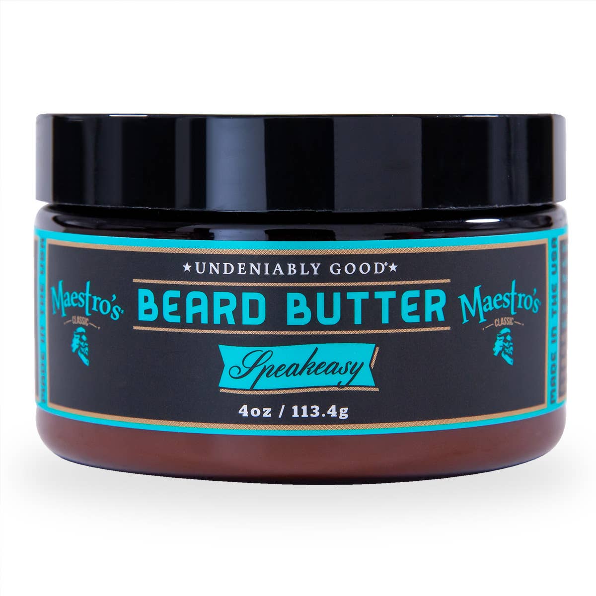 Maestro's Classic - Vendita all'ingrosso Prodotti per la barba - Maestro Classic 4oz. Burro da barba - Speakeasy Blend1