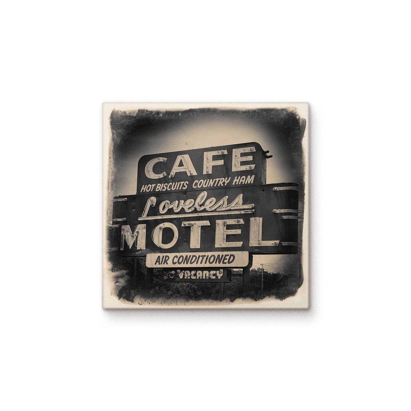 Cityscape Tiles - Wholesale Art Print - Nashville Cafe Loveless Motel