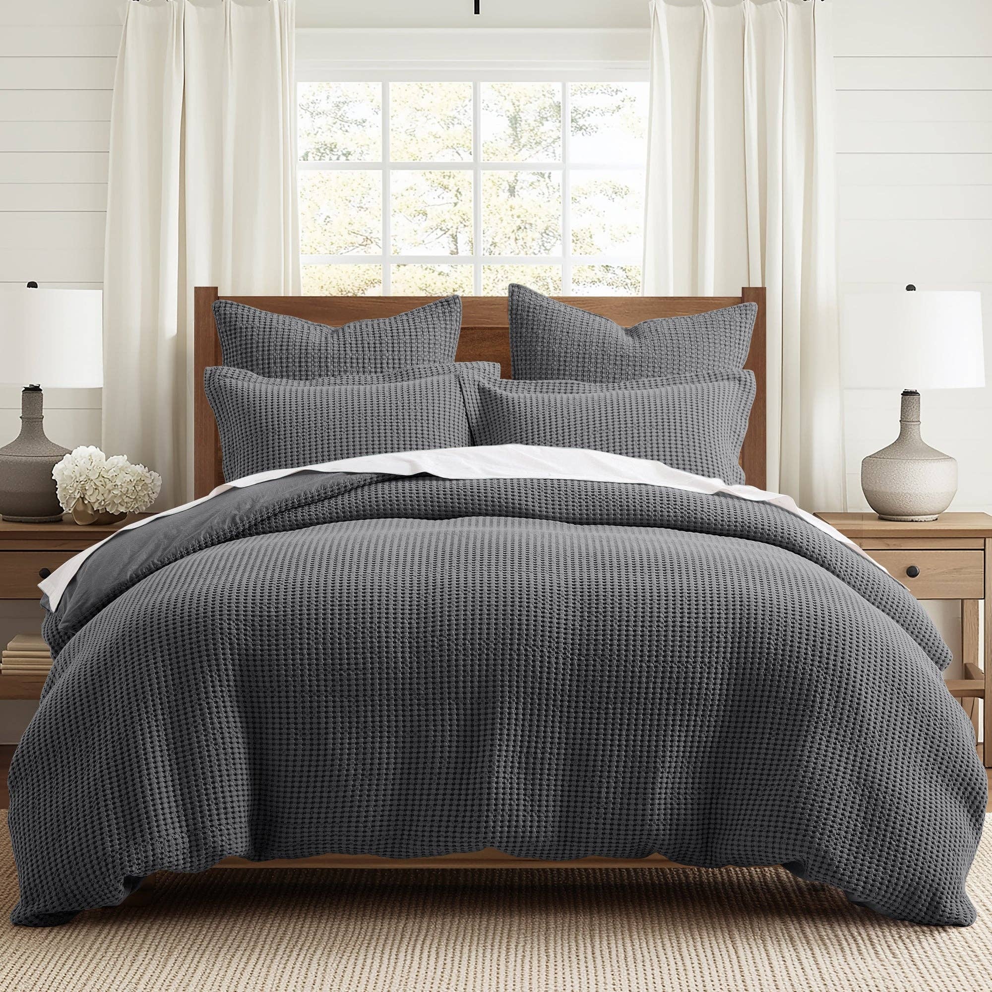 Levtex Home - Wholesale Bedding Set - Mills Waffle Duvet Set24