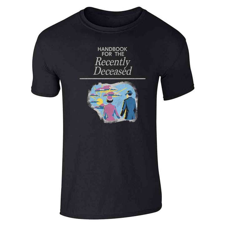 Handbook For the Recently Deceased Goth Funny Unisex Tee for wholesale by Pop Threads
