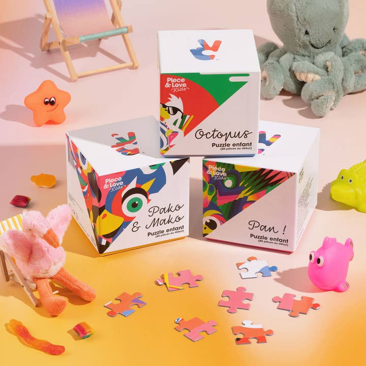 Piece & Love - Vente Puzzle – enfant - Pan ! - Puzzle for kids