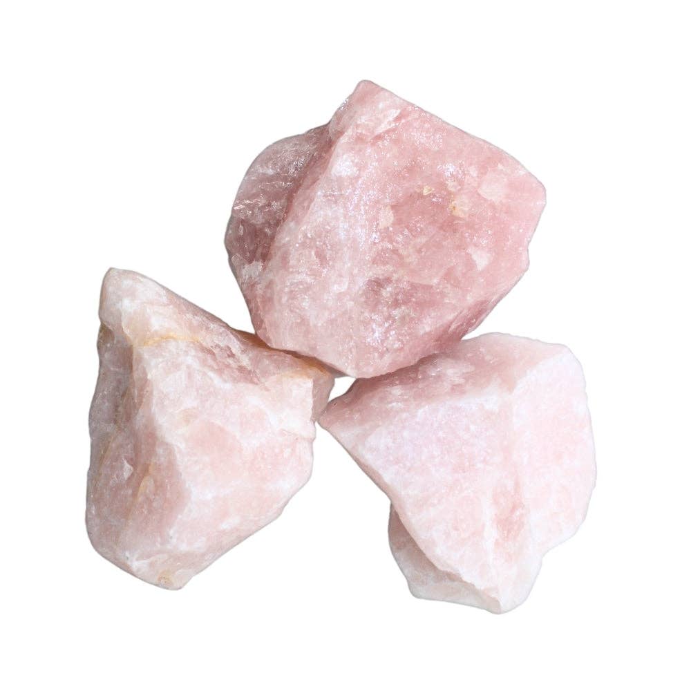 Earths Elements Wholesale - Wholesale Spiritual Stone/Crystal - Raw Crystal - Rose Quartz - Large, 1lb