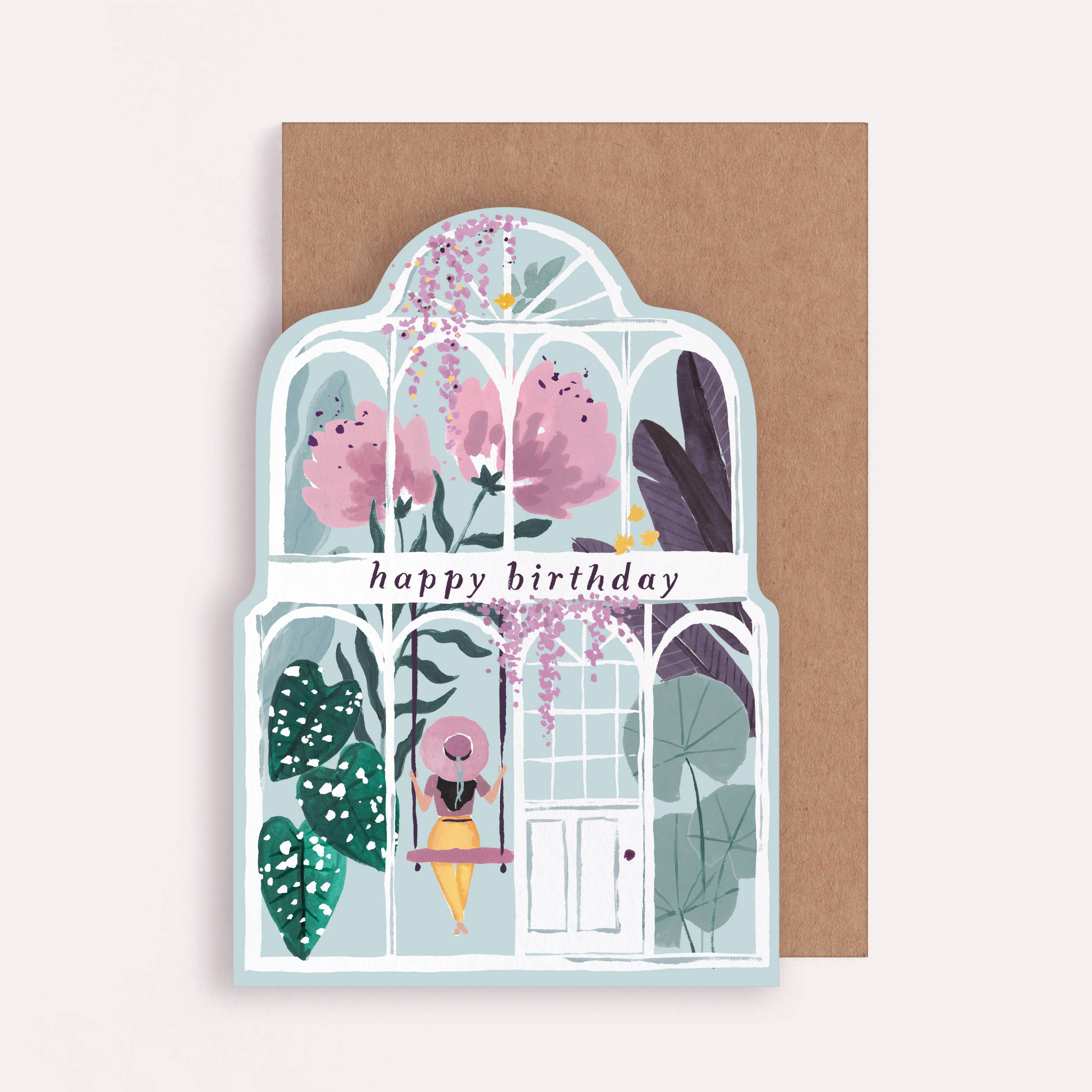 Sister Paper Co. – wholesale Birthday card – Greenhouse Birthday Card | Plant Birthday Card | Plants Card3