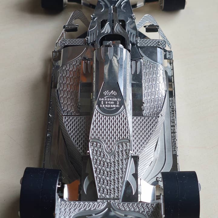 METAL-TIME INC. - Venta al por mayor Kit de manualidades - Modelo mecánico DIY de coche de carreras de F1 Grand Prix Falcon6